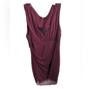 Scarlett Purple Chemise Elegant Dress